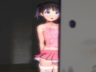 3d viehättävä loli perseestä kova