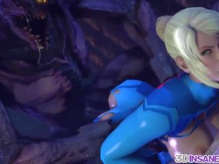 Big Tits Blonde Riding Big Alien Dicks, sex 46