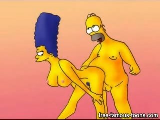 Marge Simpson sex movie