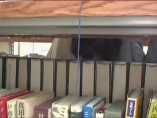 Nuori hunaja haparoi sisään kirjasto