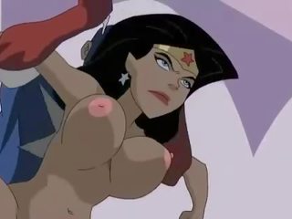Superhero dirty movie Wonder Woman vs Captain America