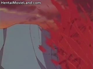 Stor ekkel monster knulling seksuelt aroused anime del 1
