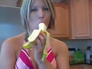 Paige hilton tasty banan teasing