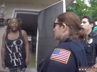 Tori hitam fucked oleh polis dan palsu polis dp domestic disturbance panggilan