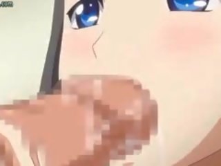 Anime Chick Getting Mouth Drilled