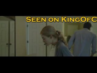 Rosamund Pike tits and ass in dirty movie scenes