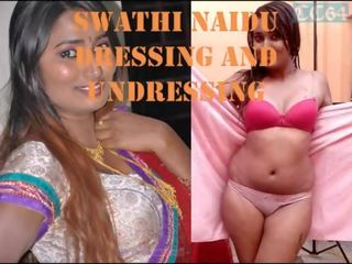 Swathi naidu dressing - знімання одягу - 01