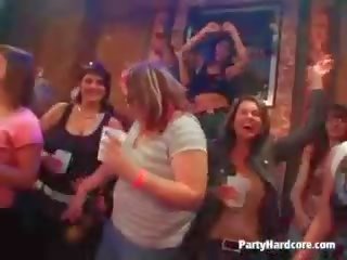 Foxy teen sluts having wild xxx film at night club sex clip party