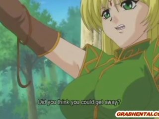 Bondage hentai Elf with bigboobs incredible fucked bigcock in the forest