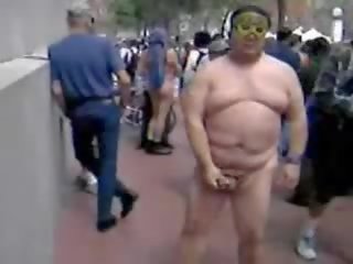 Fat Asian juvenile Jerking On The Street movie