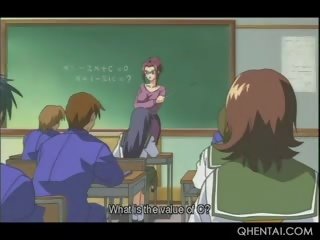 Pangawulan hentai school guru blowing her students peter