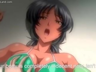 Busty Anime Teen In bewitching Swimsuit Jizzed Part6