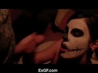 ExGF In The Spirit Of Halloween