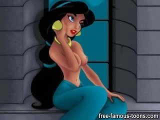 Aladdin and Jasmine x rated video
