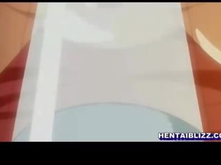 Έγκυος hentai παίρνει κώλος ένεση με ένα κλύσμα και σφηνάκι χύσι