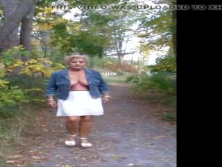 Marvelous Pink Bra Strolling in the Park, Free xxx film a3
