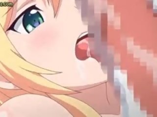 Hungry Anime Chicks Licking And Get Cumshot