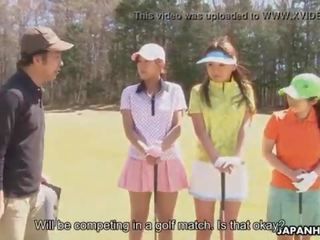 Japanhdv golf fan erika hiramatsu nao yuzumiya nana kunimi scene3 zwiastun filmu