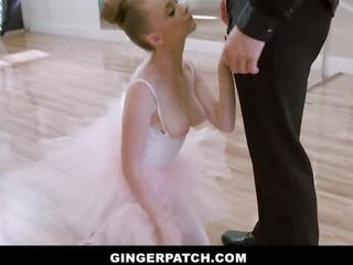 GingerPatch - Ballerina Athena Rayne Loves Sucking cock