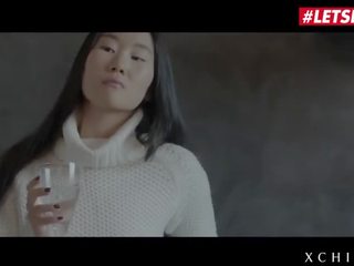 LETSDOEIT - terrific Asian Teen Rides Lover's cock in Fantasy xxx film Session