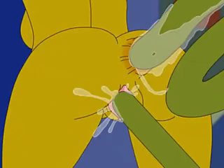 Simpsons khiêu dâm marge simpson và xúc tu