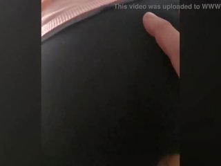 Husband launch a movie private while fingering his wife in the pussy and ass with his smathphone