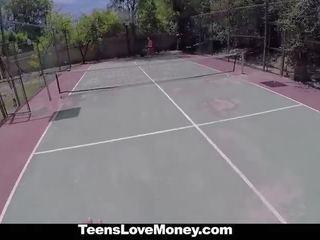 TeensLoveMoney - Tennis slattern Fucks For Cash