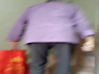 Following My Chinese Granny Home to Fuck Her: Free adult film f6