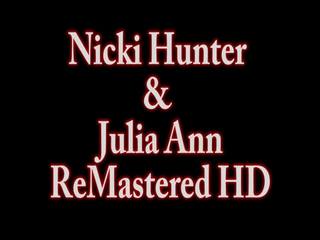 Julia Ann Plays with Nicki Hunter in groovy sweetheart Girl!