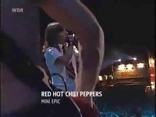 Punane suurepärane chili peppers elama juures kalju olen ring rockpalast 2004