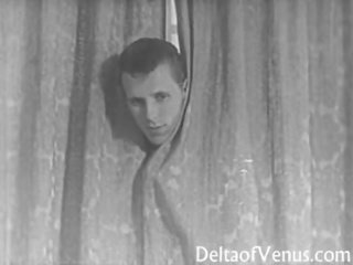 Tappning kön filma 1950s fönstertittare fan