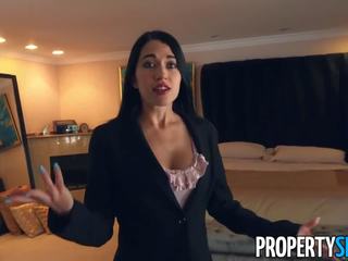 Propertysex dziewica rocket scientist pieprzy gładki prawdziwy majątek agent