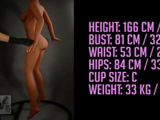 166cm C-Cup dirty video dolls at silicone sex doll city