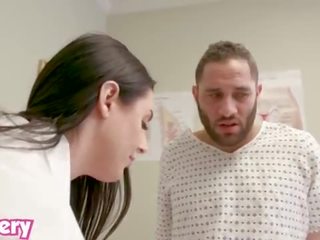 Trickery - master Angela White fucks the wrong patient