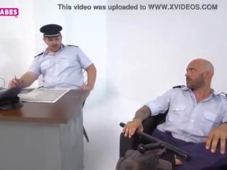 SUGARBABESTV&colon; Greeks police officer adult clip