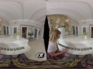 Adolescent Seduces Her Piano Teacher! (VR)