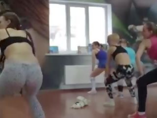 Ruský twerk třída: volný twerking dospělý film video vid 4b