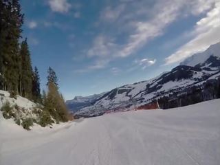 Teen Public Flash in Snowboard In Mountain - Flash A La Neige VicAlouqua