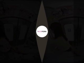 Tram Geek's Lucky Day! Japanese Teen VR sex clip