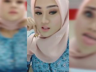 Sensational malajsijský hidžáb - bigo žít 37, volný x jmenovitý film ee