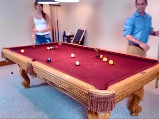 Beauty pool table lost bet quickie